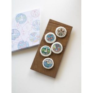 マンホール煎餅　街しるべ